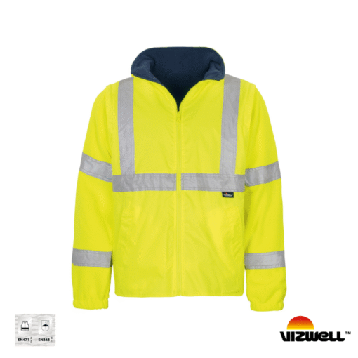 Vizwell Reflektörlü İş Parkası 5+1 Yüksek Görünürlük Parka 