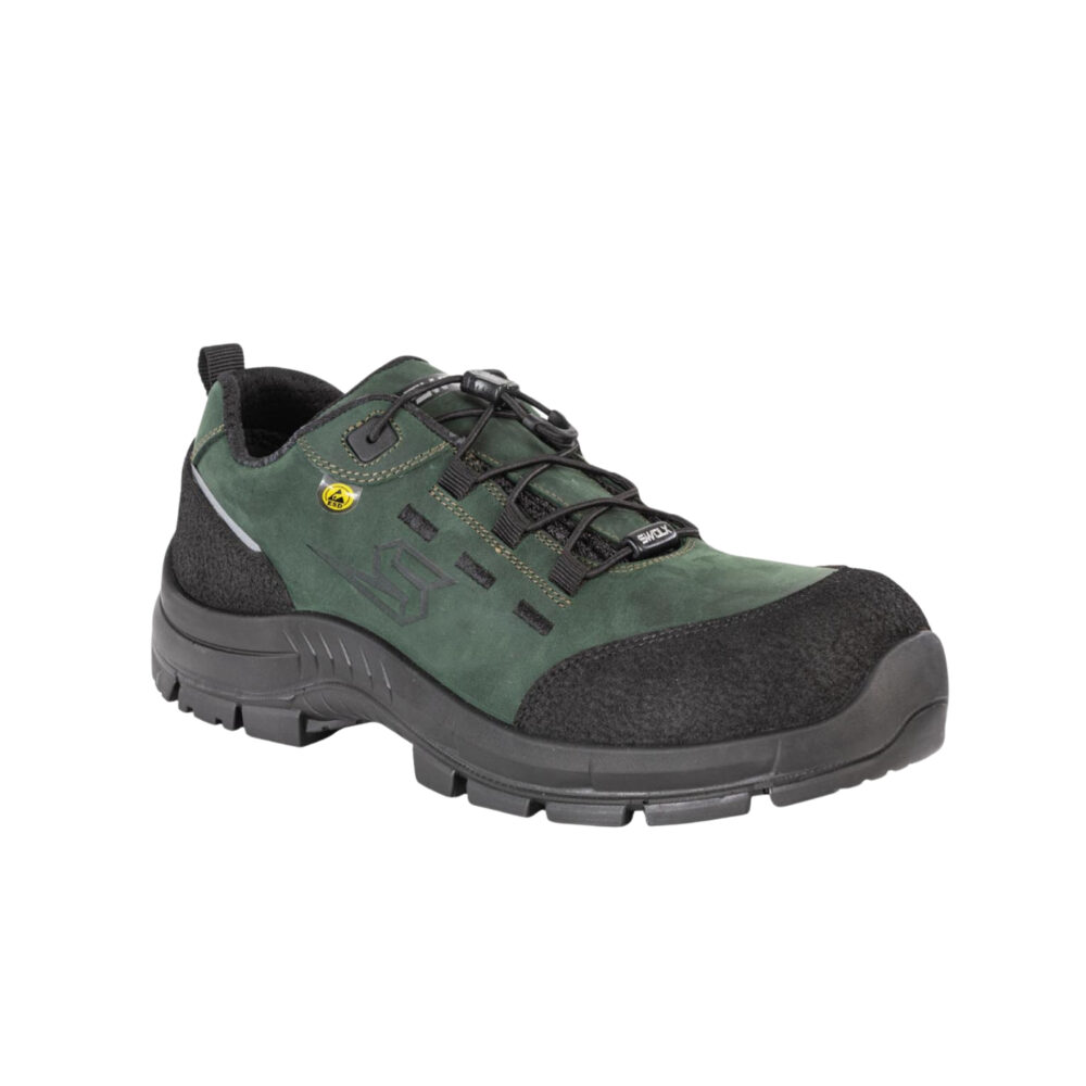 Swolx s3 iş ayakkabısı Swolx Combo-X 850 S3 akıllı bağcıklı crazy deri iş ayakkabısı