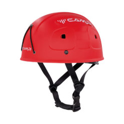 CAMP Rockstar kask, turuncu renkli, yan havalandırma delikli tırmanış kaskı