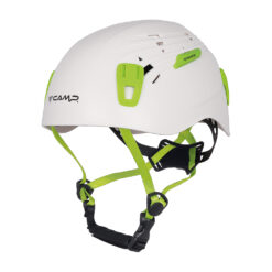 Titan teknik kask, kırmızı renkli, havalandırma delikli, EN 12492 belgeli güvenlik kaskı.