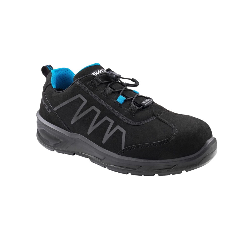 Swolx air i̇ş ayakkabısı, Swolx s3 i̇ş ayakkabısı Air-X Blue 100 S3 süet mikrofiber kompozit burunlu iş ayakkabısı