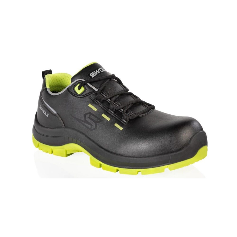 Swolx x500 iş ayakkabısı Swolx Combo-X 500 S3 geniş kalıplı vidala deri iş ayakkabısı
