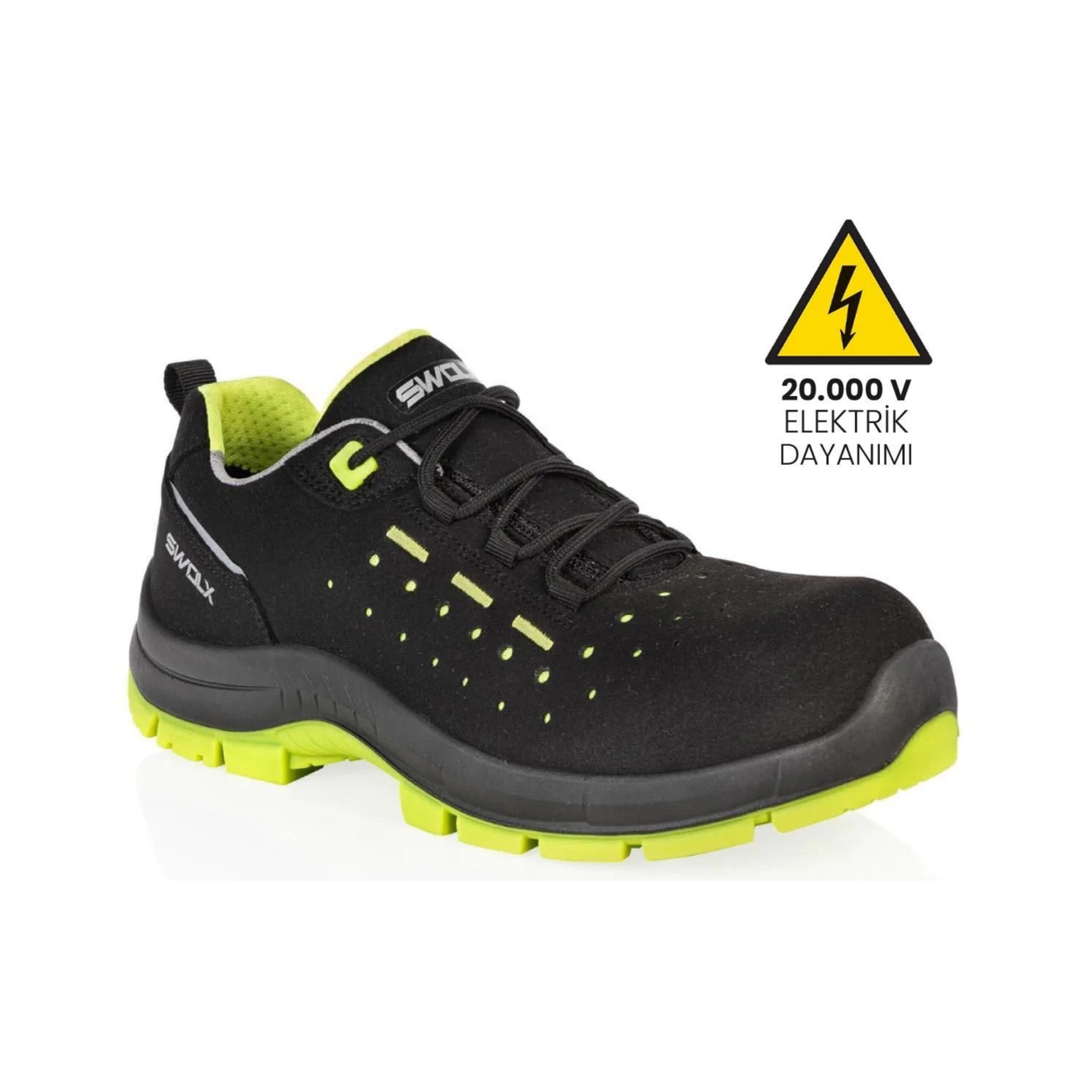 Swolx Combo-X 110 S1P 20.000 volt yalıtkan elektrikçi iş ayakkabısı