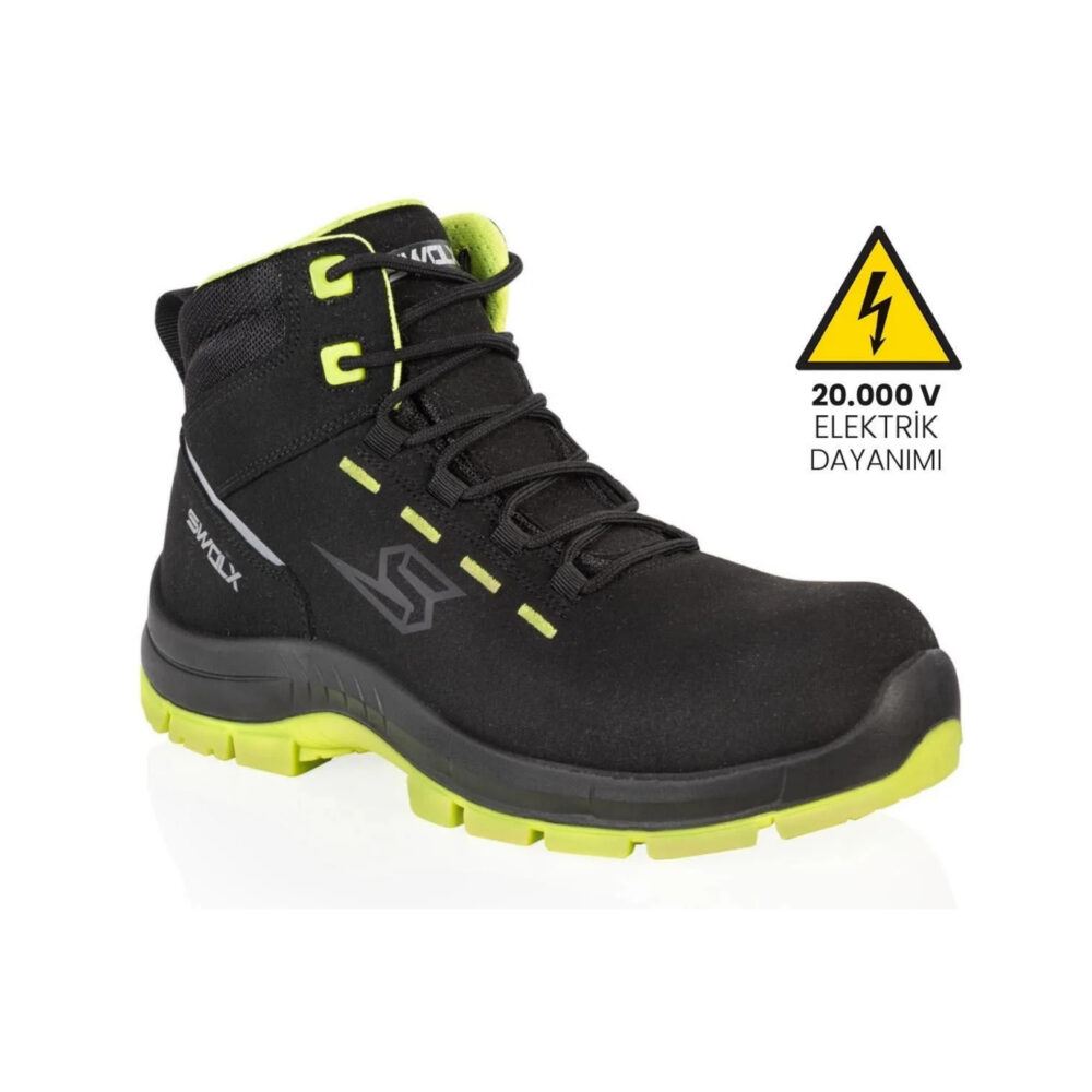 Swolx Combo-XL 100 S3 20.000 volt yalıtkan elektrikçi iş botu